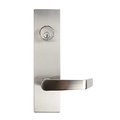 Tell Pro Line Heavy Duty Exit Device Trim, Lever, Escutcheon, Entry, Satin Chrome EDELT53-HD-26D